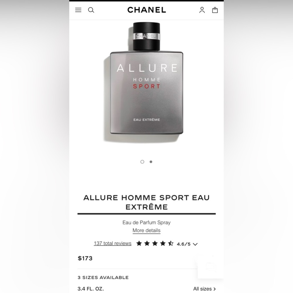 COPY - Allure Homme sport